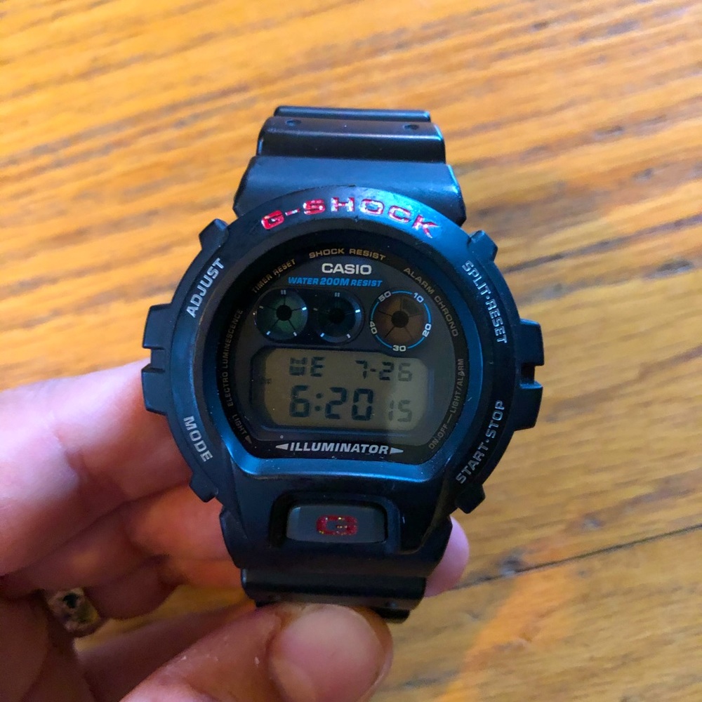 Black Casio G-Shock Digital Watch